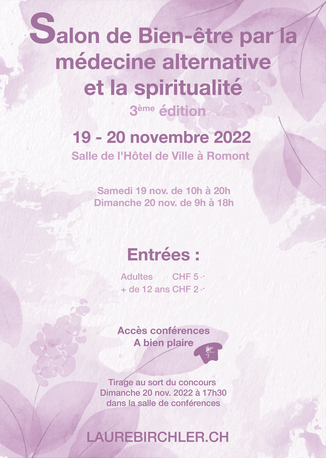 Affiche du Salon TASE Romont 2022