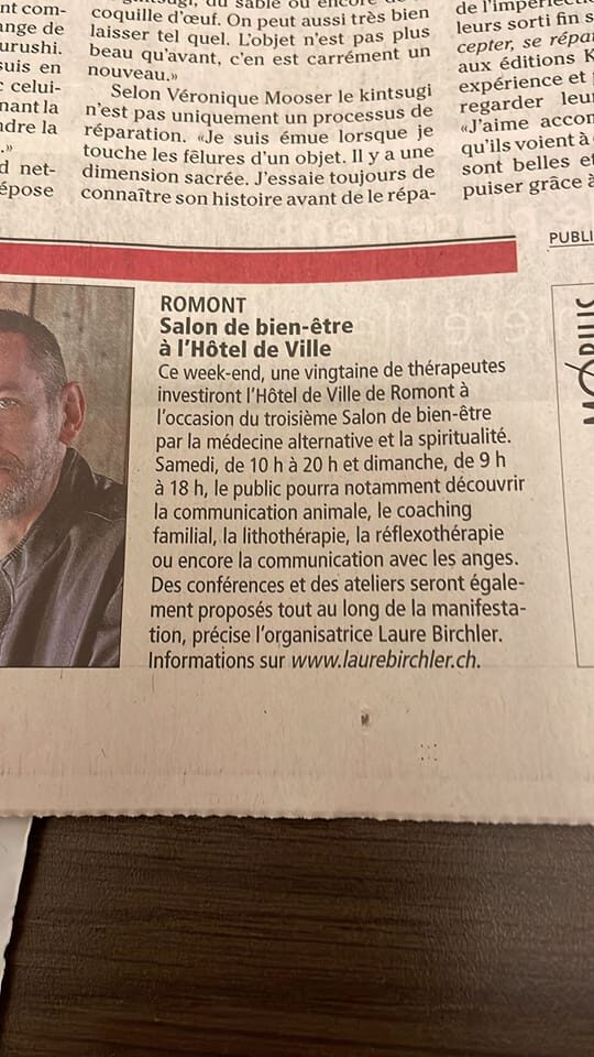 Article de presse sur l'édition Romont 2022